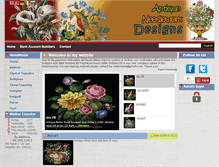 Tablet Screenshot of antiqueneedleworkdesigns.com